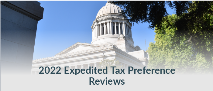 Graphic of 2022 Expedited Tax Preference Reviews